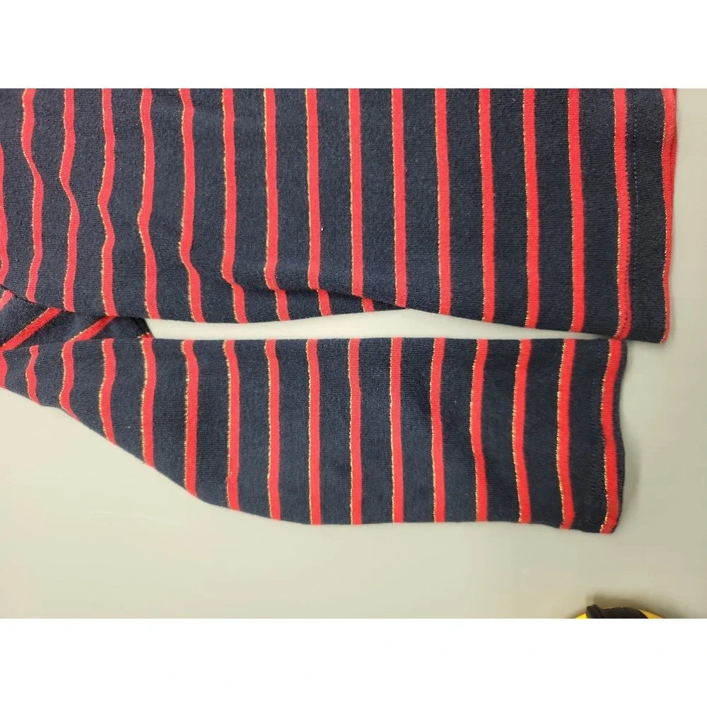 Vintage 90s OshKosh Turtleneck Long Sleeve Stripe Gold Toddler 4T Girls